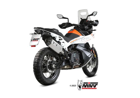 MIVV SPEED EDGE ΤΕΛΙΚΌ ΕΞΆΤΜΙΣΗΣ KTM 790 890 ADVENTURE R 2019-2024 ST. STEEL