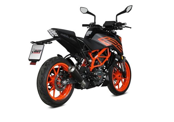MIVV X-M1 ΤΕΛΙΚΌ ΕΞΆΤΜΙΣΗΣ KTM DUKE 125 390 2021-2023 BLACK