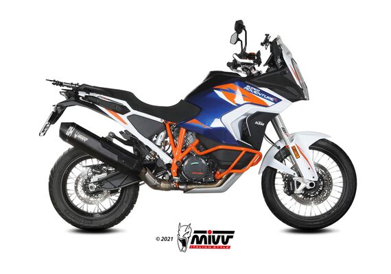 MIVV SPEED EDGE ΤΕΛΙΚΌ ΕΞΆΤΜΙΣΗΣ KTM 1290 SUPER ADVENTURE 2021-2024 BLACK