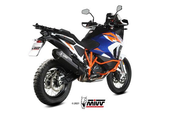 MIVV SPEED EDGE ΤΕΛΙΚΌ ΕΞΆΤΜΙΣΗΣ KTM 1290 SUPER ADVENTURE 2021-2024 BLACK
