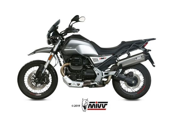 MIVV SPEED EDGE ΤΕΛΙΚΌ ΕΞΆΤΜΙΣΗΣ MOTO GUZZI V85 TT 2019-2024 ST. STEEL