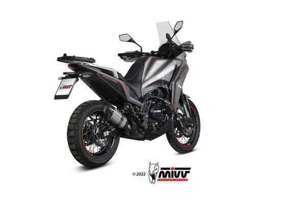 MIVV SUONO ΤΕΛΙΚΌ ΕΞΆΤΜΙΣΗΣ MOTO MORINI X-CAPE 2021-2023 ST. STEEL
