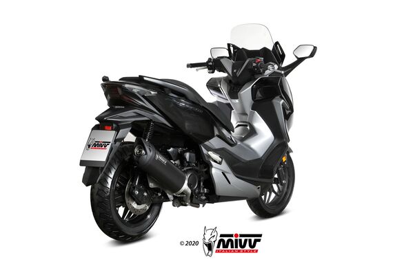 MIVV MOVER ΤΕΛΙΚΌ ΕΞΆΤΜΙΣΗΣ HONDA FORZA 300 2018-2020 BLACK