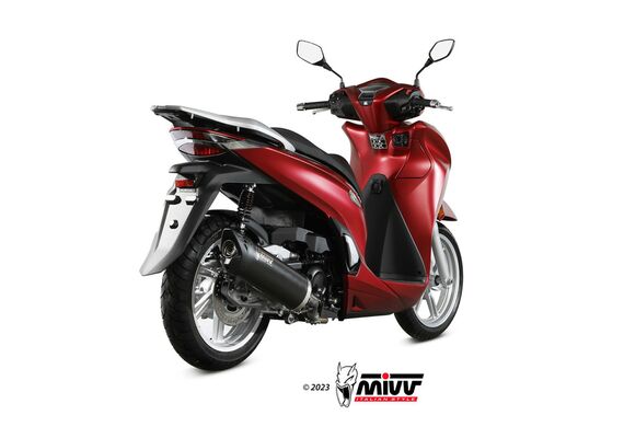 MIVV MOVER ΤΕΛΙΚΌ ΕΞΆΤΜΙΣΗΣ HONDA ADV 350 SH 350 FORZA 350 2021-2024 BLACK