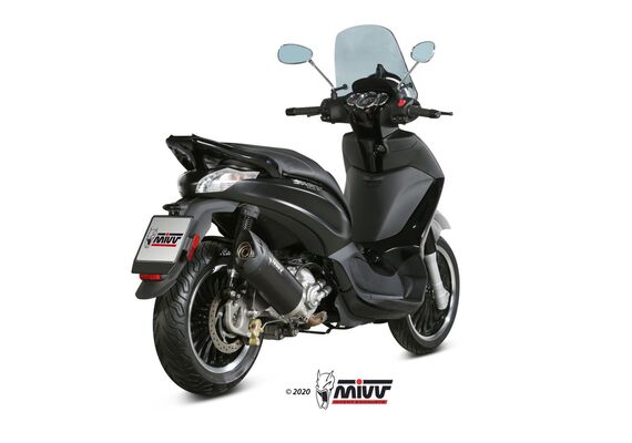 MIVV MOVER ΤΕΛΙΚΌ ΕΞΆΤΜΙΣΗΣ PIAGGIO BEVERLY 300 2010-2020 BLACK