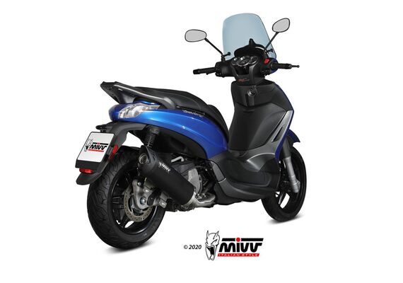 MIVV MOVER ΟΛΌΣΩΜΗ ΕΞΆΤΜΙΣΗ PIAGGIO BEVERLY 350 2017-2020 BLACK