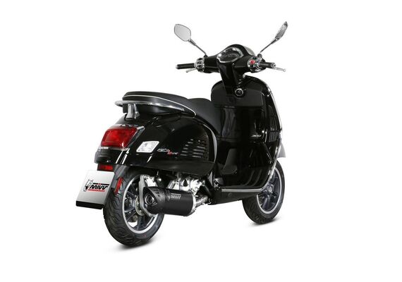 MIVV MOVER ΤΕΛΙΚΌ ΕΞΆΤΜΙΣΗΣ PIAGGIO VESPA GTS 300 2021-2024 BLACK