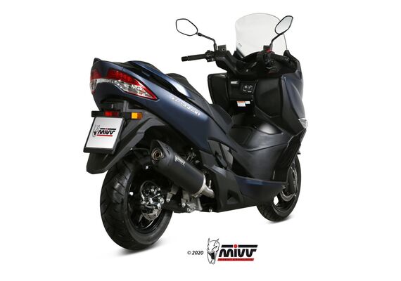 MIVV MOVER ΤΕΛΙΚΌ ΕΞΆΤΜΙΣΗΣ SUZUKI BURGMAN 400 2017-2020 BLACK