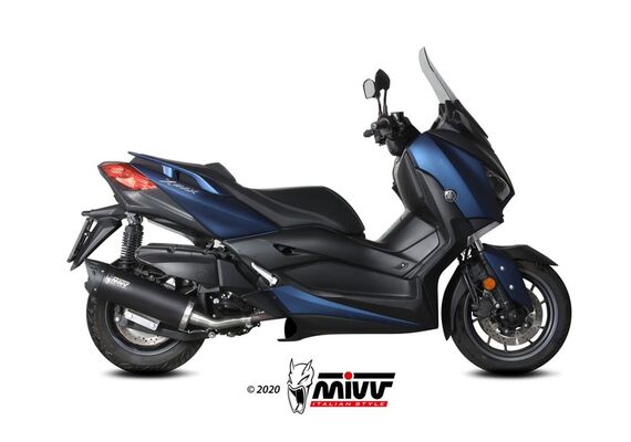 MIVV MOVER ΤΕΛΙΚΌ ΕΞΆΤΜΙΣΗΣ YAMAHA X MAX 400 2018-2020 BLACK