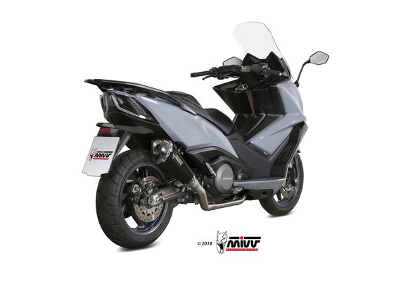 MIVV DELTA RACE ΟΛΌΣΩΜΗ ΕΞΆΤΜΙΣΗ KYMCO AK 550 2017-2020 ST. STEEL