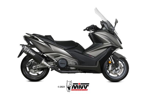 MIVV SR-1 ΤΕΛΙΚΌ ΕΞΆΤΜΙΣΗΣ KYMCO AK 550 2021-2024 BLACK TITANIUM