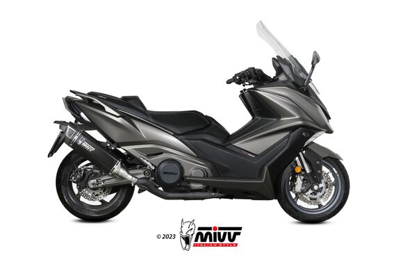 MIVV SR-1 ΤΕΛΙΚΌ ΕΞΆΤΜΙΣΗΣ KYMCO AK 550 2021-2024 BLACK