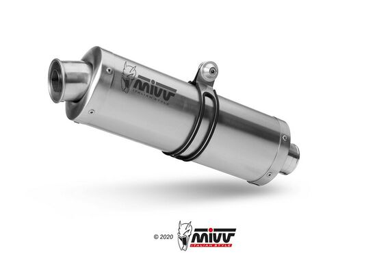 MIVV OVAL ΤΕΛΙΚΌ ΕΞΆΤΜΙΣΗΣ SUZUKI V STROM 1000 14-19 1050 20-24 ST. STEEL