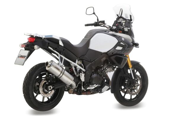 MIVV OVAL ΤΕΛΙΚΌ ΕΞΆΤΜΙΣΗΣ SUZUKI V STROM 1000 14-19 1050 20-24 ST. STEEL