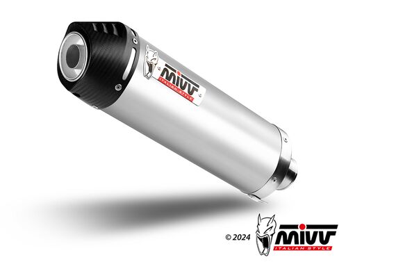 MIVV OVAL ΤΕΛΙΚΌ ΕΞΆΤΜΙΣΗΣ SUZUKI SV 650 / X 2016-2024 TITANIUM