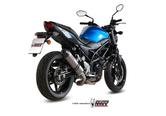 MIVV OVAL ΤΕΛΙΚΌ ΕΞΆΤΜΙΣΗΣ SUZUKI SV 650 / X 2016-2024 TITANIUM