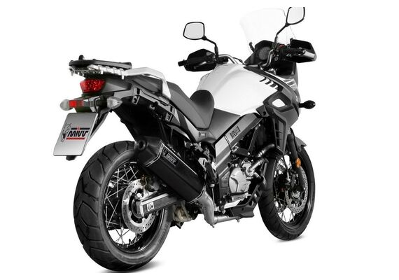MIVV SPEED EDGE ΟΛΌΣΩΜΗ ΕΞΆΤΜΙΣΗ SUZUKI V STROM 650 2017-2023 BLACK