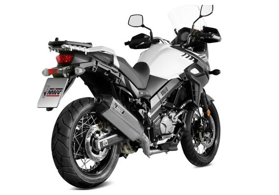 MIVV SPEED EDGE ΟΛΌΣΩΜΗ ΕΞΆΤΜΙΣΗ SUZUKI V STROM 650 2017-2023 ST. STEEL