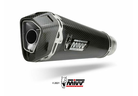 MIVV DELTA RACE ΤΕΛΙΚΌ ΕΞΆΤΜΙΣΗΣ SUZUKI GSXR 1000 2017-2020 BLACK