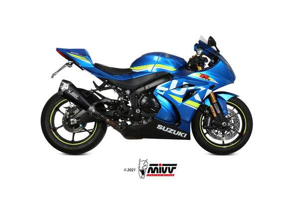 MIVV DELTA RACE ΤΕΛΙΚΌ ΕΞΆΤΜΙΣΗΣ SUZUKI GSXR 1000 2017-2020 BLACK