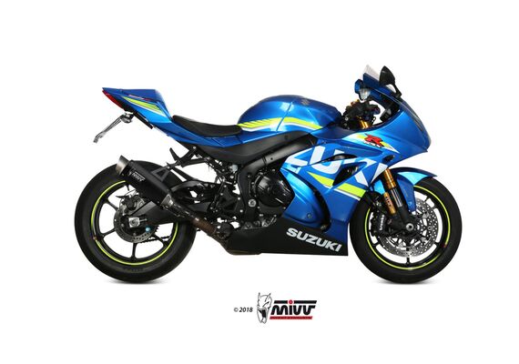 MIVV GPPRO ΤΕΛΙΚΌ ΕΞΆΤΜΙΣΗΣ SUZUKI GSXR 1000 2017-2020 BLACK