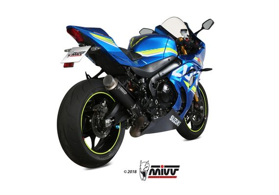 MIVV GPPRO ΤΕΛΙΚΌ ΕΞΆΤΜΙΣΗΣ SUZUKI GSXR 1000 2017-2020 BLACK