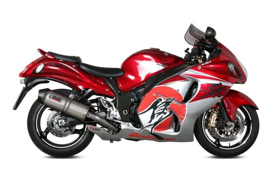 MIVV OVAL ΤΕΛΙΚΆ ΕΞΆΤΜΙΣΗΣ SUZUKI GSXR 1300 HAYABUSA 2008-2020 TITANIUM