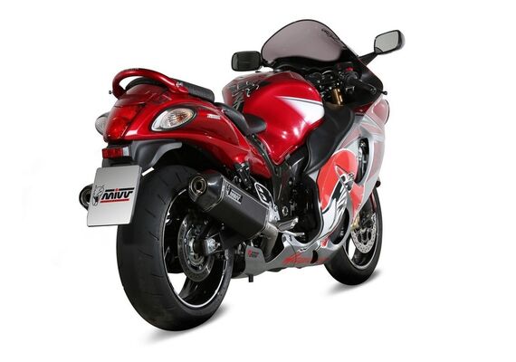 MIVV SPEED EDGE ΤΕΛΙΚΆ ΕΞΆΤΜΙΣΗΣ SUZUKI GSXR 1300 HAYABUSA 2008-2020 BLACK