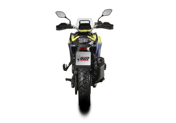 MIVV SPEED EDGE ΤΕΛΙΚΌ ΕΞΆΤΜΙΣΗΣ SUZUKI V STROM 800 DE 2024-2025 BLACK
