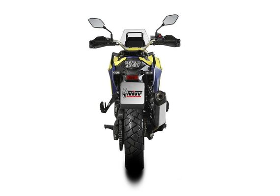 MIVV SPEED EDGE ΤΕΛΙΚΌ ΕΞΆΤΜΙΣΗΣ SUZUKI V STROM 800 DE 2024-2025 ST. STEEL
