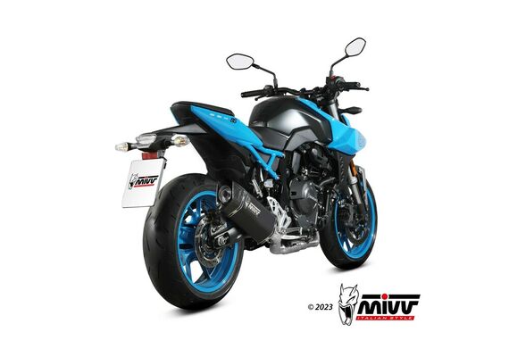 MIVV SR-1 ΟΛΌΣΩΜΗ ΕΞΆΤΜΙΣΗ SUZUKI GSX 8S 2023-2024 BLACK