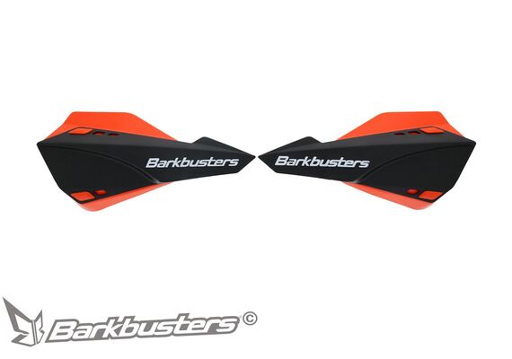 BARKBUSTERS SABRE ΧΟΎΦΤΕΣ ΤΙΜΟΝΙΟΎ MOTOCROSS ENDURO ΜΑΎΡΟ ΠΟΡΤΟΚΑΛΊ