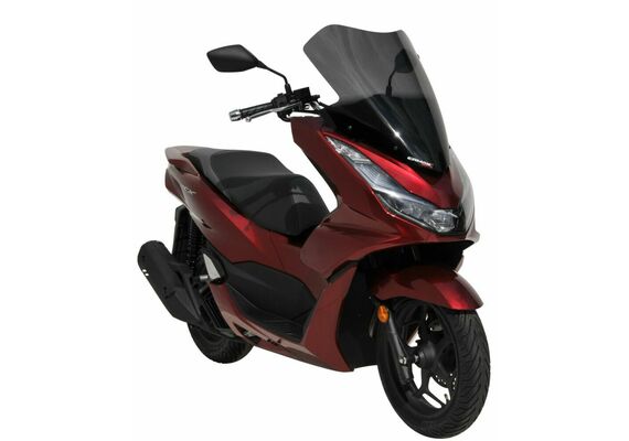 ERMAX ΖΕΛΑΤΊΝΑ HONDA PCX 125 2021-2024 ΚΟΝΤΉ 53CM ΣΚΟΎΡΟ ΦΙΜΈ