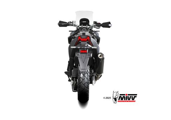 MIVV OVAL ΤΕΛΙΚΌ ΕΞΆΤΜΙΣΗΣ SYM ADX 400 TG 2025-2026 BLACK