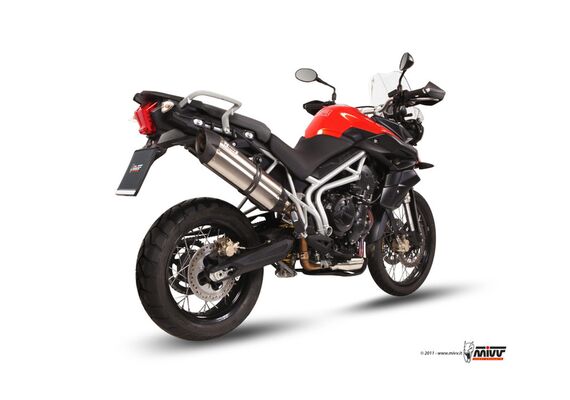 MIVV SUONO ΤΕΛΙΚΌ ΕΞΆΤΜΙΣΗΣ TRIUMPH TIGER 800 2011-2015 ST. STEEL