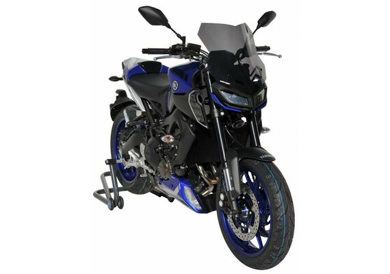 ERMAX ΖΕΛΑΤΊΝΑ YAMAHA MT 09 2017-2020 ΤΟΥΡΙΣΤΙΚΉ 38CM ΣΚΟΎΡΟ ΦΙΜΈ