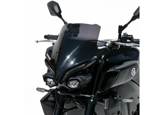 ERMAX ΖΕΛΑΤΊΝΑ YAMAHA MT 10 2022-2024 ΤΟΥΡΙΣΤΙΚΉ 42CM ΣΚΟΎΡΟ ΦΙΜΈ