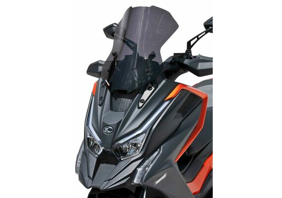 ERMAX ΖΕΛΑΤΊΝΑ KYMCO DTX 360 2022-2024 ΤΟΥΡΙΣΤΙΚΉ 46CM ΣΚΟΎΡΟ ΦΙΜΈ
