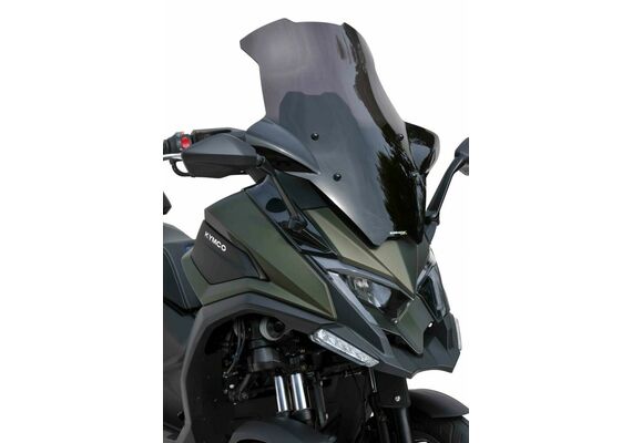 ERMAX ΖΕΛΑΤΊΝΑ KYMCO CV3 2022-2024 ΤΟΥΡΙΣΤΙΚΉ 63CM ΣΚΟΎΡΟ ΦΙΜΈ