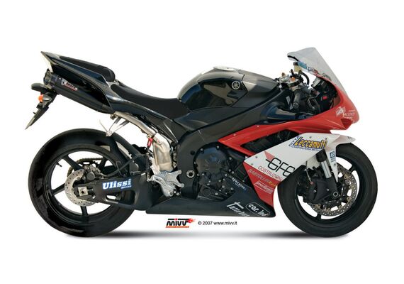 MIVV SUONO ΤΕΛΙΚΆ ΕΞΆΤΜΙΣΗΣ YAMAHA YZF R1 2007-2008 BLACK