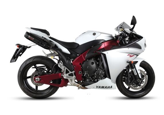 MIVV SUONO ΤΕΛΙΚΆ ΕΞΆΤΜΙΣΗΣ YAMAHA YZF R1 2009-2014 BLACK