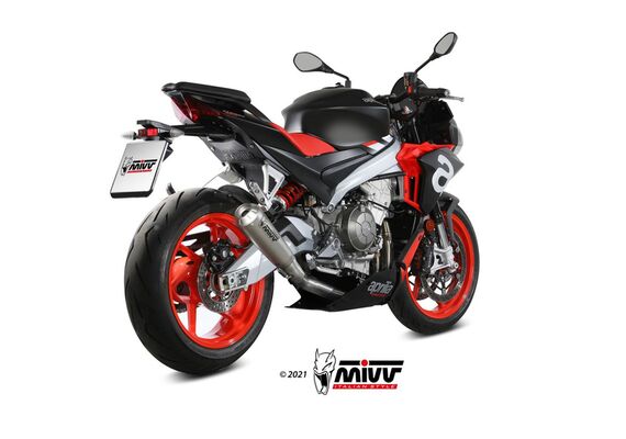 MIVV X-M1 ΟΛΌΣΩΜΗ ΕΞΆΤΜΙΣΗ APRILIA RS 660 TUONO 660 2020-2024 TITANIUM