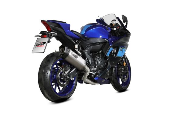 MIVV SR-1 ΟΛΌΣΩΜΗ ΕΞΆΤΜΙΣΗ YAMAHA YZF R7 2022-2024 TITANIUM