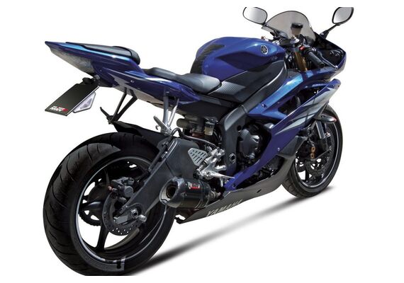 MIVV SUONO ΤΕΛΙΚΌ ΕΞΆΤΜΙΣΗΣ YAMAHA YZF R6 2006-2016 BLACK