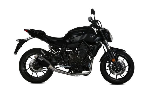 MIVV GPPRO ΟΛΌΣΩΜΗ ΕΞΆΤΜΙΣΗ YAMAHA MT 07 2014-2020 BLACK
