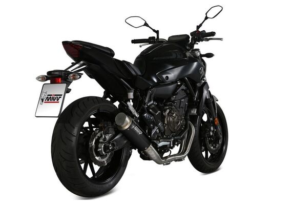 MIVV GPPRO ΟΛΌΣΩΜΗ ΕΞΆΤΜΙΣΗ YAMAHA MT 07 2014-2020 BLACK