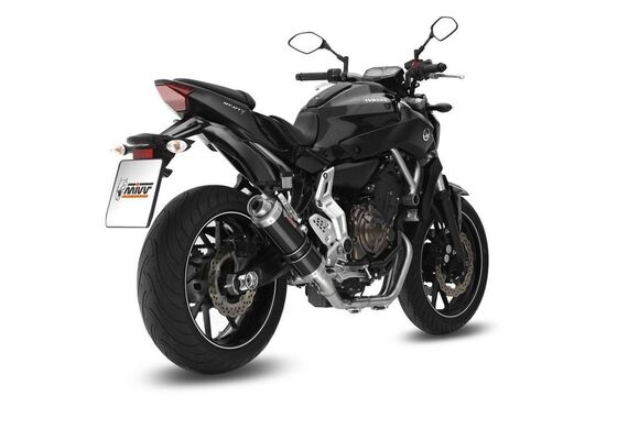 MIVV GP ΟΛΌΣΩΜΗ ΕΞΆΤΜΙΣΗ YAMAHA MT 07 2014-2024 BLACK