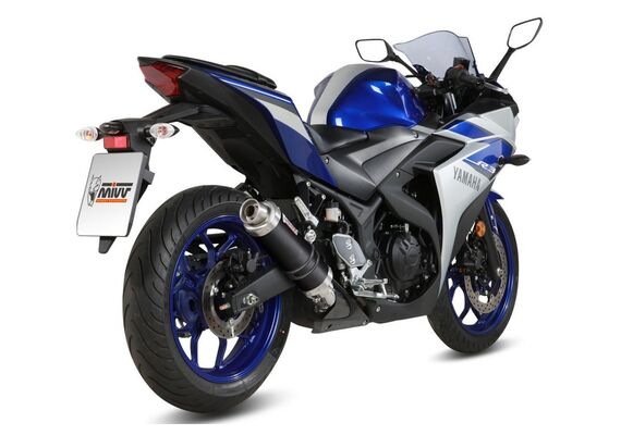 MIVV GP ΤΕΛΙΚΌ ΕΞΆΤΜΙΣΗΣ YAMAHA YZF R3 2015-2024 CARBON
