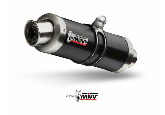 MIVV GP ΤΕΛΙΚΌ ΕΞΆΤΜΙΣΗΣ YAMAHA MT 03 2016-2024 BLACK