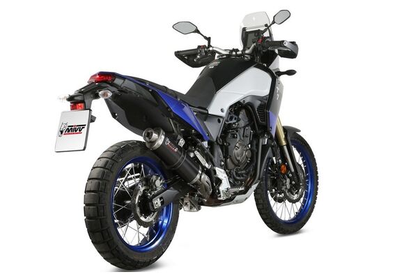 MIVV OVAL ΤΕΛΙΚΌ ΕΞΆΤΜΙΣΗΣ YAMAHA TENERE 700 2019-2024 BLACK